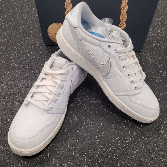 Nike Air Jordan 1 AJKO Low SP Union White Canvas Size 11.5 Mens DO8912-101 - Picture 6 of 9